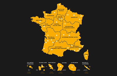 Le réseau des Commissions du Film en France